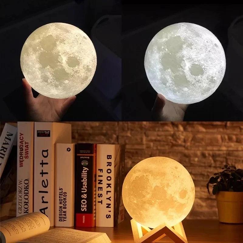 Lâmpada Umidificadora Lunar